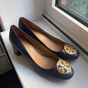 Tory Burch black heels size 9.5